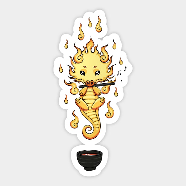 Dragon Tea Sticker by Freeminds